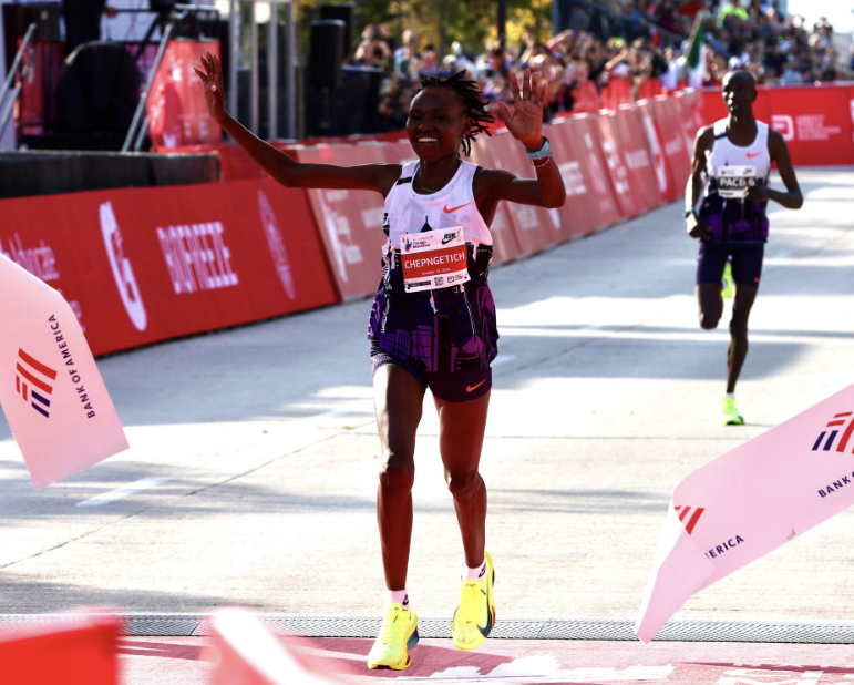 Ruto congratulates Chepng’etich for clinching gold